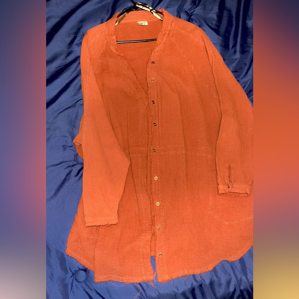 Arula Distressed Long Sleeve Cardigan